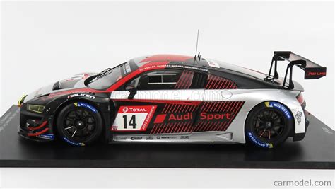 SPARK MODEL 18SG039 Scale 1 18 AUDI R8 LMS TEAM AUDI SPORT N 14 3rd