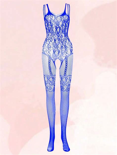 PCS Sexy Fishnet Lace Open Crotch Bodystocking Perfect For Couple Dates Lingerie Parties