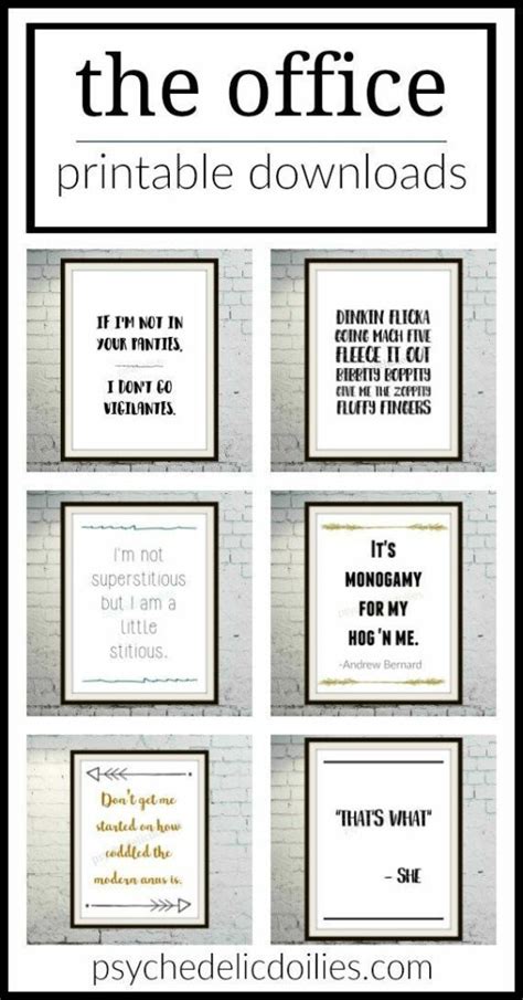 Printable Office Quotes - ShortQuotes.cc