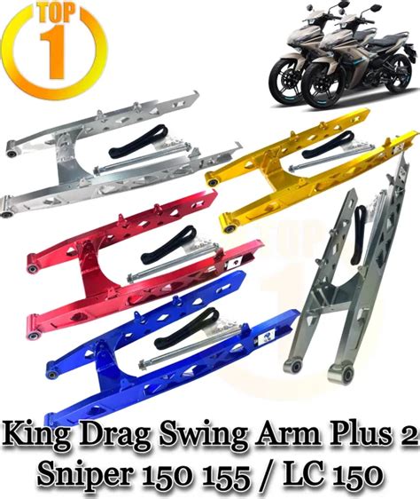 TOP1 RACING COD FULL CNC Alloy King Drag Swing Arm Plus 2 For Sniper