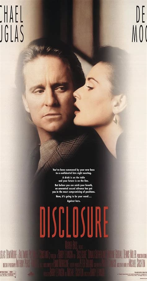 Disclosure 1994 Full Cast And Crew Imdb