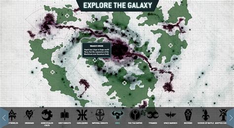 Warhammer 40k New Galactic Map Updated Bell Of Lost Souls