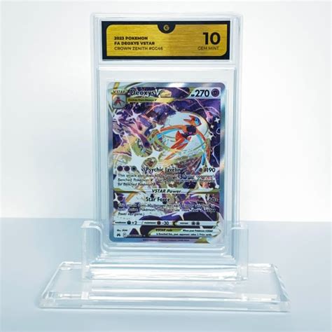 Deoxys Vstar Fa Crown Zenith Gg Gg Graded Card Gg Catawiki