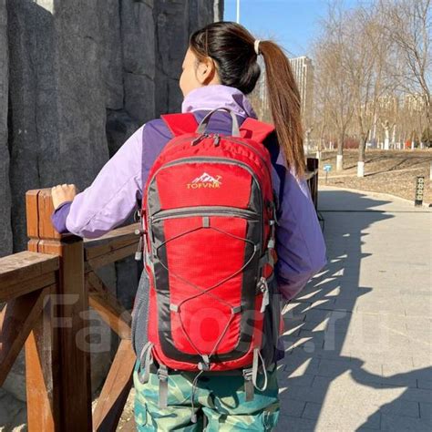 Рюкзак туристический, крепкий Tofvnr 45л, красный, новый, в наличии ...