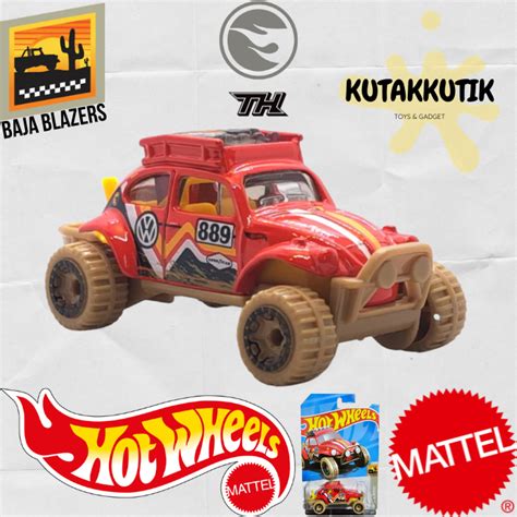 Jual Hot Wheels Mobil Volkswagen Baja Bug Merah Thr Treasure Hunt