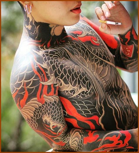 Female Tattoo Body Suit