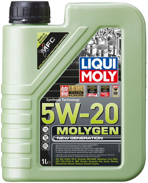 Моторное масло Liqui Moly Molygen 5W-20 купить в Украине | LIQUI MOLY ...