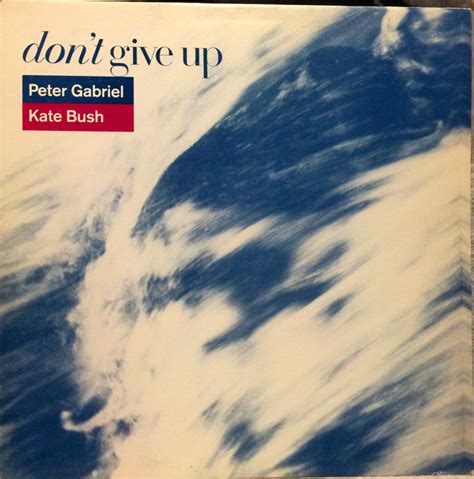 Peter Gabriel Kate Bush Don T Give Up Vinyl Discogs