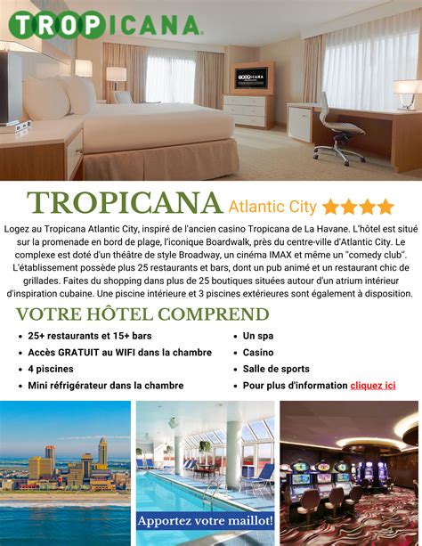 Hotel Tropicana Atlantic City | Jaimontour.com