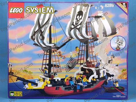 LEGO 6289 Red Beard Runner Vintage 1996 Pirate Ship MISB New Image Number 1