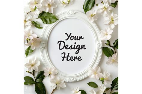 Oval Frame Mockup Graphic By Design And Mockup Store 247 · Creative