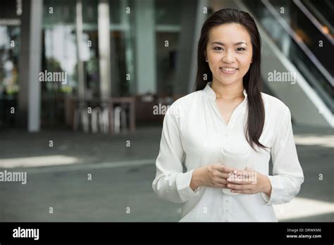 Chinese Business Woman In Modern Asian City Asian Businesswoman