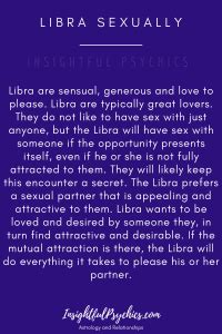 Libra Sex Life The Good The Bad The Hot