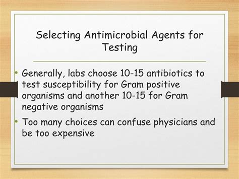 Ppt Antimicrobial Susceptibility Testing Ast Powerpoint