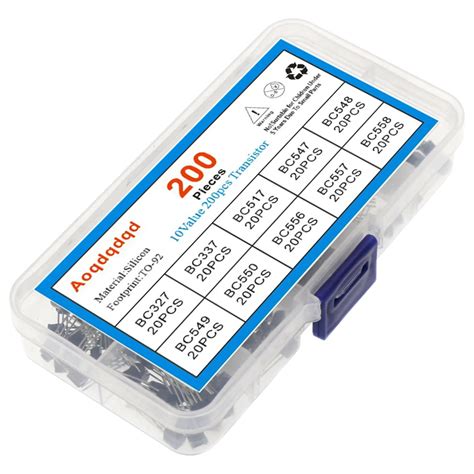 Kit De Transistors Npn Pnp Wieshammbox Pi Ces Test Et Avis