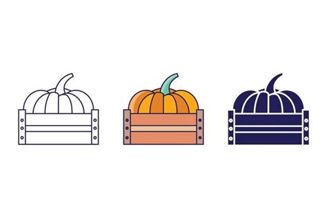 Pumpkin Line Art Vector Art, Icons, and Graphics for Free Download