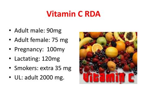 Ppt Vitamin C Powerpoint Presentation Free Download Id6075255