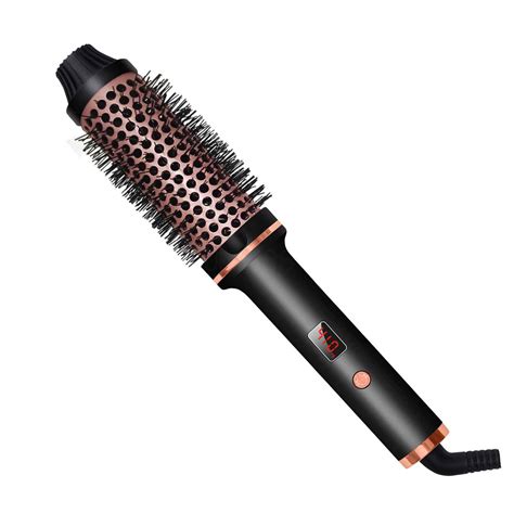 1.5 Inch PHOEBE 3-in-1 Ionic Hair Curler/Straightener & Volumizing Styler with Anti-Scald Nylon ...