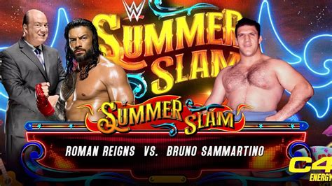 Wwe K Gameplay Roman Reigns Vs Bruno Sammartino Youtube