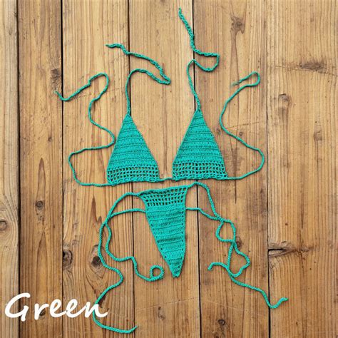 Celestial Bathing Beach Sexy Mini Bikini Set Top Thong Boho String Microkini EBay