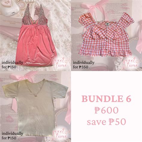 Coquette Bundle Dark Pink Velvet Lingerie Slip Dress Peach Gingham Milkmaid Bustier Top