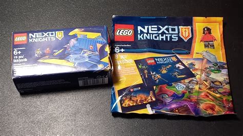 Раритетные наборы NEXO KNIGHTS / Боевая арена и полибэг | Обзор! - YouTube