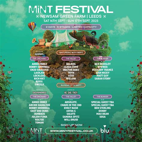 Mint Festival 2023 At Newsam Green Farm Leeds