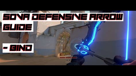 Defensive Recon Arrow Spots For Sova On Bind Valorant Guide Youtube