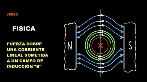 V Fuerza Sobre Un Alambre Por Donde Circula Una Corriente Youtube