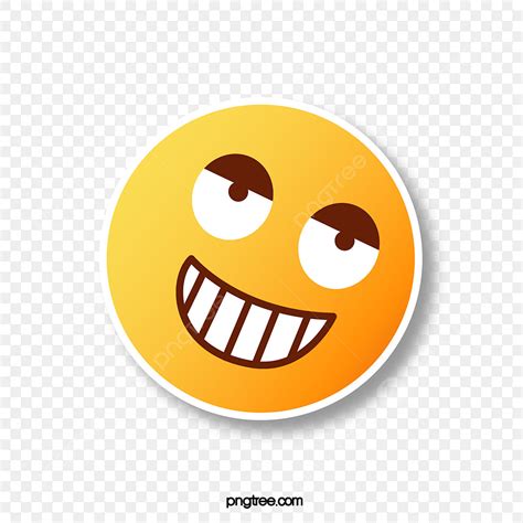 Emoji Cute Smile Vector Png Images Cute Rolling Eyes Smile Chat Emoji