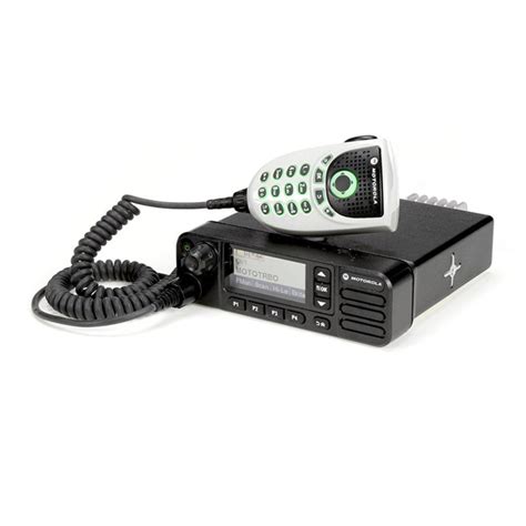 Motorola MOTOTRBO™ DM4600e VHF varianta s tlačítkovým mikrofonem ...