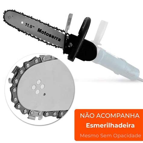 Motosserra Adaptador Esmerilhadeira V Madeiramadeira