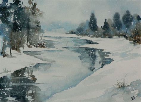 Inverno 7 Pittura Da Tito Fornasiero Artmajeur