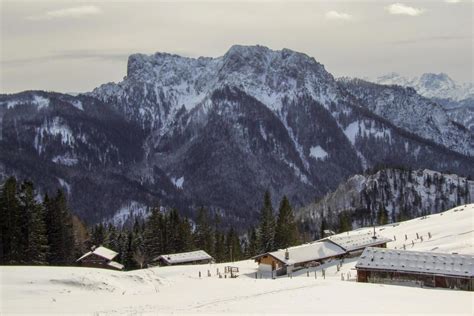 snowy winterday in the Chiemgau alps, Bavaria, Germany 11606910 Stock ...