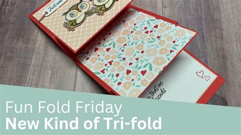 A New Kind Of Tri Fold Fun Fold Card YouTube