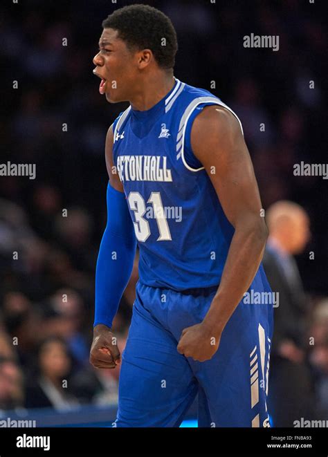 New York New York Usa Th Mar Seton Hall Pirates Forward