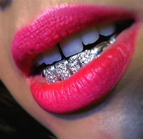 Diamond Bottom Grillz For Females Fondos De Pantalla Perrones Labios