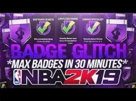 NBA 2K19 UNLIMITED BADGE GLITCH NEW UPDATED BADGE GLITCH MAX BADGES