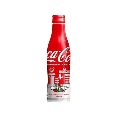 botella slim de coca cola super nintendo world