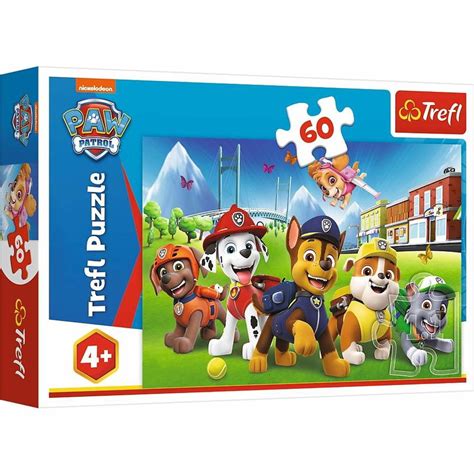 Paw Patrol 60 Bitars Pussel För Barn Rolig Och Engagerande Aktivitet