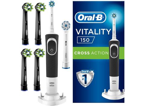 Szczoteczka Elektryczna Oral B Vitality D150 Czarna Cross Action