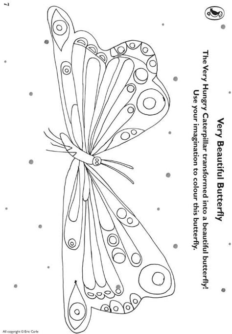 Hungry Caterpillar Colouring Sheets