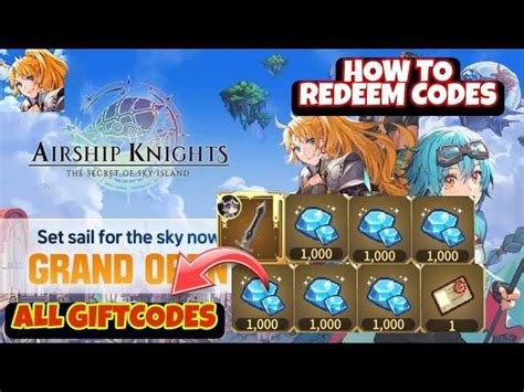 All Airship Knights December Codes Rewards And How To Redeem Them