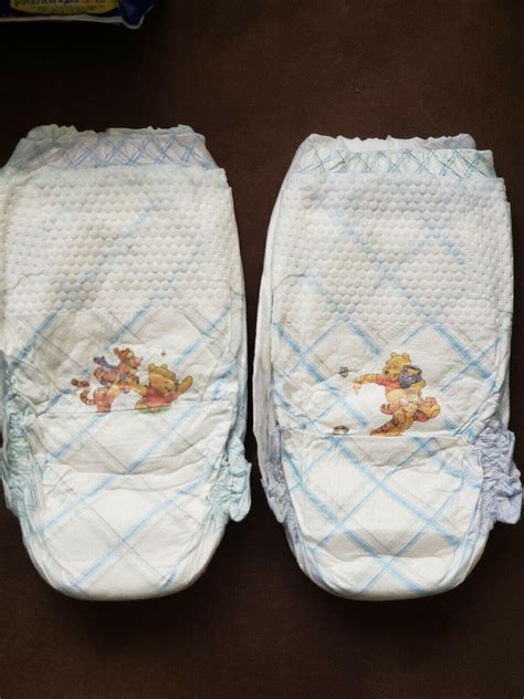 Rare Vintage Huggies Convertibles Diaper-Pants Lot Of 2 diapers Size 5 ...