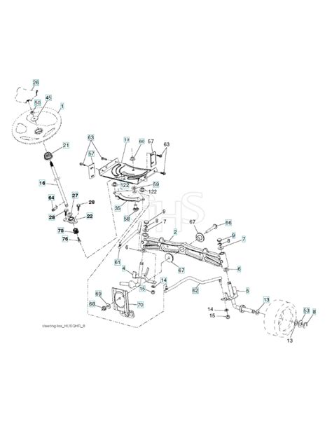 Husqvarna Yth2246 Steering GHS