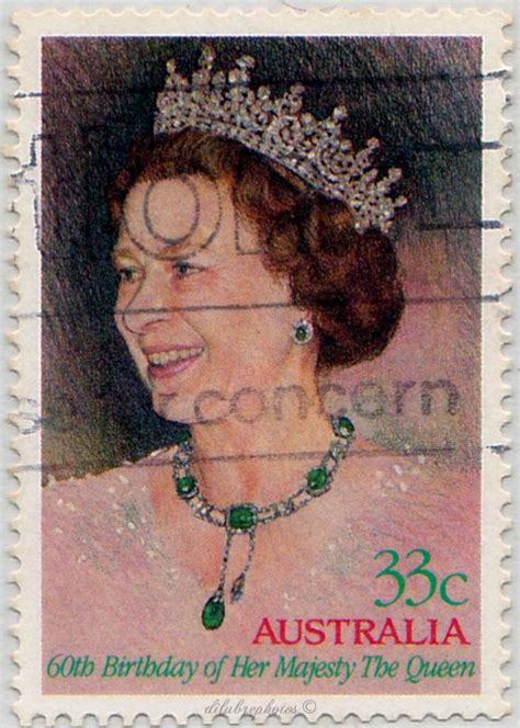 Australia Elizabeth II 60th Birthday Scott 983 A365 Issued 1986 Apr