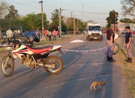 La Escondida Choque De Dos Motos Dejó Un Fallecido Y Un Herido De Gravedad