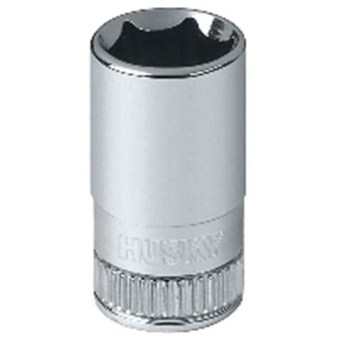 Husky 1 4 Inch Drive 10 Mm 6 Point Metric Standard Socket The Home Depot Canada