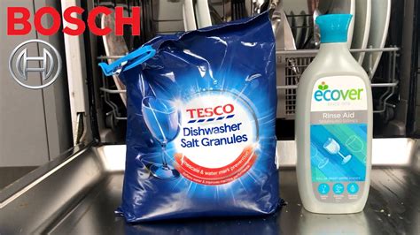 How To Add Salt And Rinse Aid To A Bosch Dishwasher YouTube