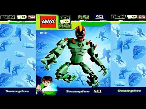 Lego Ben 10 Alien Force Swamp Fire 8410 Лего Бен Тен Инопланетная Сила ...